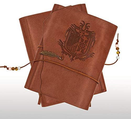 Davrcte Futurecos Game Monster Retro-Leder-Notizbücher Und Tagebücher, Tagebuch, Notizblock, Cosplay, Schreibblöcke, A5 Größe, Hunter