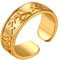 FindChic Goldener Bandring tägliche Sternzeichen Schütze Ring Herren Damen Fingerring Partnerring Freundschaftsring kostenlos Schmuckbox für ehepaar