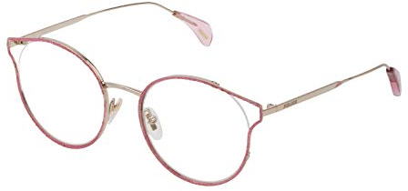 Police Damen VPL926500SNA Sonnenbrille, Light Gold W/Coloured Part, 50/19/135