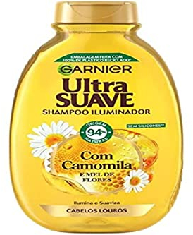 Garnier Ultra Soft Highlighter-Shampoo mit Kamille und Blumenhonig für Kinder, helles Haar und Blond, 400 ml (1er Pack)