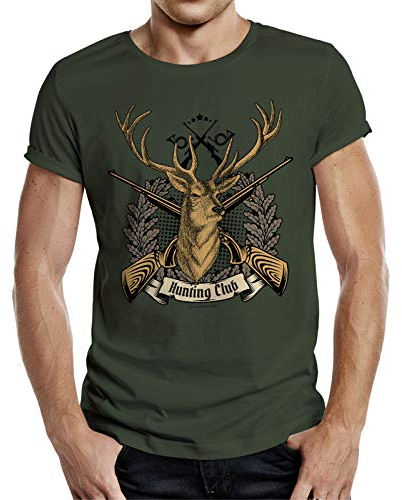 Herren T-Shirt für Jäger: Hunting Club