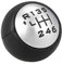 OBEST Pomello del Cambio a 6 Marce per Peugeot 307 308 3008 407 5008 807, Peugeot Leva del Pomello del Cambio per Auto, Originale Universale Pomello del Cambio Testa di Cambio