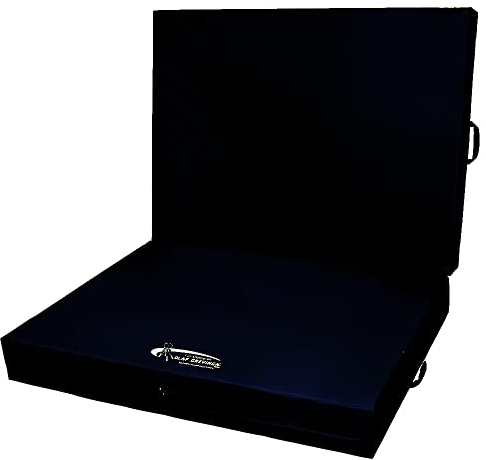 Grevinga® Klappbare Weichbodenmatte | SCHWARZ | 300 x 200 x 25 cm