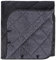 REDCAMP Grande couverture de camping imperméable thermique avec doublure Sherpa, 200 x 200 cm, coupe-vent, pour temps froid, hiver, stade, voyage, sport, lavable, noir