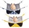 olyee 2 Pack Rat Cage Hammocks, Pet Ferret Double-Layer Hanging Bed for Small Animals Guinea Pig Cage Accessories Bedding, Warm Hammock for Parrot Squirrel Hamster Rat Playing Sleeping(Blue+Yellow)