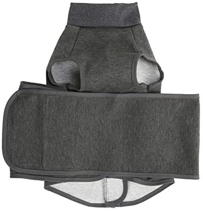 Qcwwy Hunde-Angst-Jacke, Komfort-Entlastungs-Mantel, Beruhigungsweste, Atmungsaktive Wrap-Jacke Mit Klettverschluss (M)