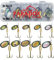 Paradox Fishing Spinner Sets je 5X 6g/8g I Größen #2/#3 I Spinner Angeln Angelköder Blinker Angeln Barschköder Angelköder Angelzubehör Set