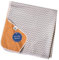 TotsAhoy! Baby Splat Mat for Under High Chair, 130cm Waterproof and Washable Spill Mat, Anti-Slip Floor Protector, Baby Play Mat- Grey Chevron