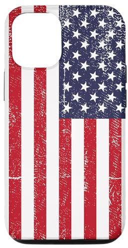 Amerika Land Flagge Handyhülle - USA Nationalflagge Fall Hülle für iPhone 12/12 Pro