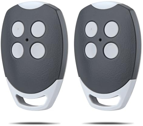 pepape 2 Stück Garagentor-Fernbedienung für Ditec GOL4, ZEN2, ZEN4, BIXLP2, BIXLS2, BIXLG4, Kompatibel mit Ditec 433.92MHz Rolling Code Garagen Handsender