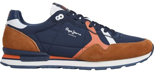 Pepe Jeans Brit Road Lederschuhe weiß