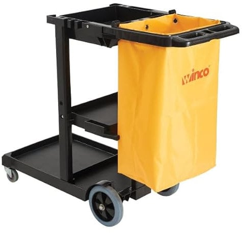 Winco PJC-4538 Chariot de Nettoyage de Concierge Robuste
