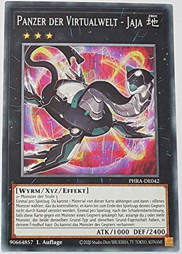 Panzer der Virtualwelt - Jaja Common PHRA-DE042 - Phantom Rage Karte - mit GamersHeaven Cardboard Guard