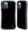 Head Case Designs Schwarz Blockfarben Hybride Handyhülle Hülle Huelle kompatibel mit Apple iPhone 12 / iPhone 12 Pro