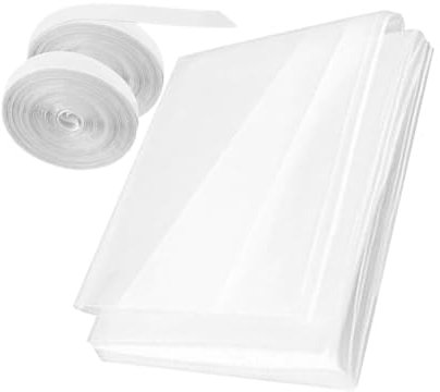 Angoily 1satz Isolierte Fensterfolie Für Winter Winddichte Fensterabdeckung Mit Einfachem Anbringen Kälteschutz Und Wärmeisolierung Für Innenräume Xin