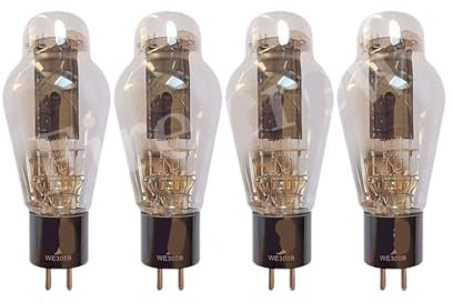WE300B Copy WE 300B Vacuum Tube HIFI Audio Tube Amplifier Kit DIY with Four Channels(4pcs Matched Quad)