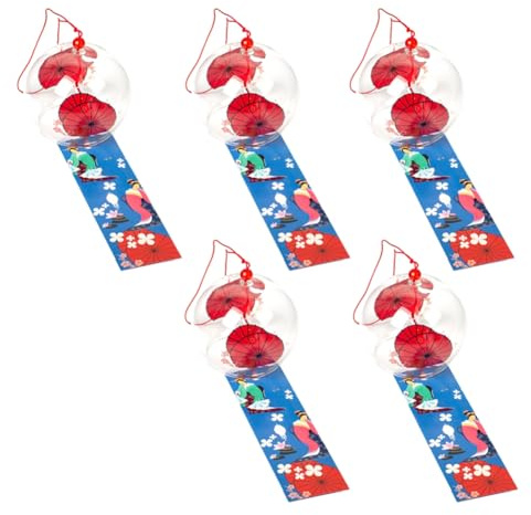 Swiixxer Japanisches Aus Glas, Raumdekoration, Türklingel, Wandbehang, Außendekoration,