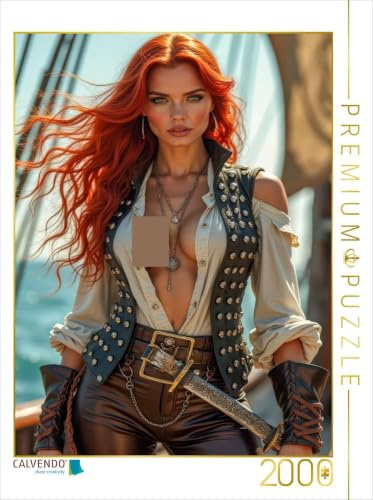 CALVENDO - Puzzle Pirate Cressida Lightninglash | 2000 Teile Lege-Größe 90x67cm Foto-Puzzle für glückliche Stunden