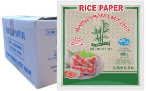 TUFOCO BAMBOO TREE Vietnamese Rice Paper. 22x22 cm. 340 g