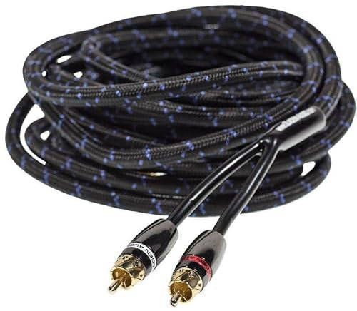 Gladen Cavo RCA High-End 5 Metri Alta qualità Tripla Schermatura