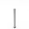 bijon Glassichtschutz Pfosten 180° | 1250mm | Profil: 70x70x2mm | Edelstahl | RAL 9006