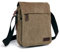 Canvas Messenger Bag Shoulder Bag Laptop Bag Satchel Bag Bookbag Crossbody Bag For Men (Khaki)