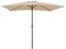 Happy Garden HAPUNA sombrilla Rectangular Recta 2x3m Beige con manivela. Sombrilla Recta basculante.