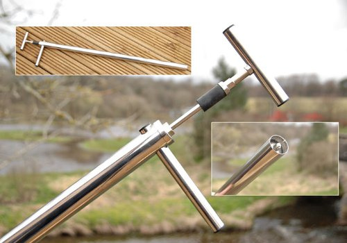 Bison 28mm STAINLESS STEEL SEA FISHING BAIT PUMP