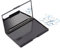 Allwon Leere magnetische Lidschatten-Make-up-Palette mit 15-teiliger klebender leerer Palette Metallaufkleber für Lidschatten-Lippenstift-Rougepuder