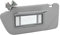 Parasol para conductor de coche, Repuesto interior del lado izquierdo para Peugeot 2008 3008 301 308 308S 408 508 C5 8163EG 98158119ZQ 98158116ZQ