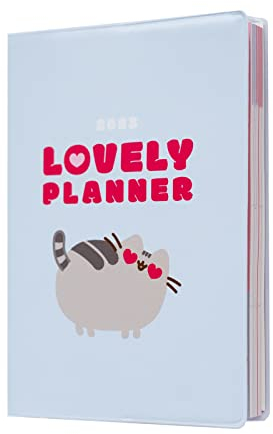 Grupo Erik Terminkalender 2023 - Pusheen Purrfect Love Collection Terminkalender A6 Format - Taschenkalender 2023 - Wochenplaner - Personal Organizer auf Englisch - FSC-zertifiziert