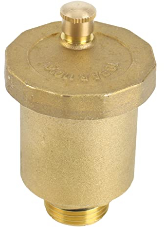 Lobamop Válvula de ventilación automática de latón 1/2 rosca exterior para calentador de agua solar calentador de agua de presión de válvula herramientas de ventilación válvula