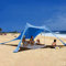 Playa para Playa, sombrilla Playa, protección UV, toldo para Playa, Camping, campaña portátil, protección Solar, Refugio Playa con Anclajes Arena, Barras Aluminio,