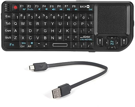 Cryfokt Clavier Bluetooth Pliable, Mini Clavier sans Fil Mince Rechargeable, Clavier de Poche de Voyage 69 Touches avec pavé Tactile, Clavier Pliant pour Tablettes PC Portables
