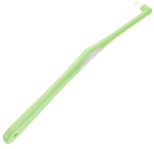 Kisangel Haustier Einzelkopf Zahnbürste Feinfaser Zahnpflegebürste Für Hunde Katzen Tägliche Zahnreinigung Haustierzahnbürste