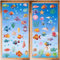 craspire 8 Blatt Fensteraufkleber Mit Meeres-, Tropischen Meeresfischen, Ozean-, Muschel-, Korallen-Cartoon-Wandaufklebern, Abziehen Und Ankleben, PVC, Wasserdicht, Selbstklebend, Dekor