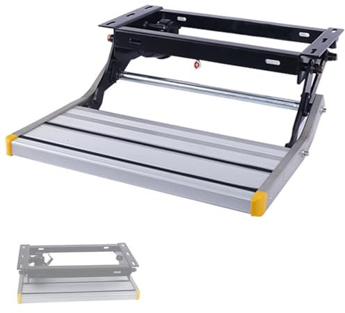 WYRMB Marchepieds pour Camping-Car, marchepieds électriques et automatiques pour Camping-Car, 200 kg/440 LB, marchepieds antidérapants, pour Camping-Car, Caravane, Camping-Car,