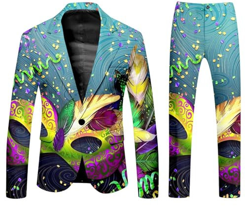 TYUIOP 20er Jahre kostüm Herren 80er und 70er sportbekleidung Jacke Hose Hosen Set festlicher Jumpsuit Damen Silvester Accessoires Karneval kuschelig