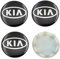 4 Stück Nabendeckel, für KIA K3 K5 Rio Sportage Sorento Optima Oprius Forte Ceed Cerato 60mmRadnabenkappen Felgenabdeckung Radnabenabdeckung Felgendeckel Felgenkappen Radblenden,C