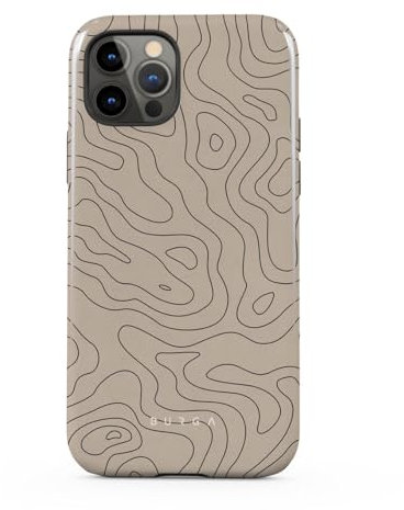 BURGA Handy Hülle für iPhone 12 Pro Max – Hübsches, Trendiges, Ästhetisches Case für iPhone 12 Pro Max – Hartschalenhülle – Handyhülle für Männer und Frauen