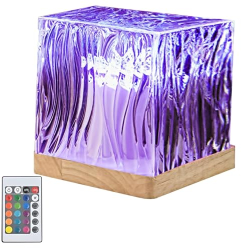 yeeplant Proiettore per cielo notturno ricaricabile tramite USB, luce ambientale, effetto onde d'acqua dinamiche, 162 modelli di luce, telecomando incluso, ideale per feste e decorazioni per la casa