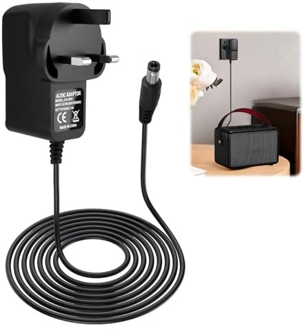 6V 1A 6W Power Supply Adapter AC DC Input 100-240v 50/60hz Switching Adapter with 5.5mmx2.5mm (2.1) Plug for Blood Pressure Electric Fans Sensors CCTV Camera Toys LCD Wireless Router