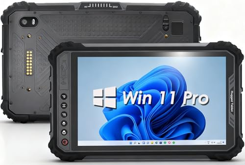 Kayoote ST9 Pro 8 Tablet Rugged, Win 11 Pro Tablet Industriale, Celeron N5100 8GB RAM 256GB ROM, IP68 Impermeabile, 5000mAh, 4G LTE, BT, NFC, GPS, BDS, GLONASS, per Lavori in Cantiere