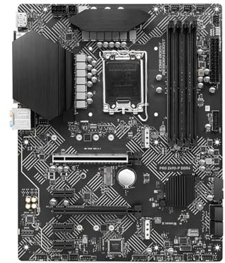 Compatibilità Scheda madre Fit For MSI PRO Z690-P DDR4 Intel Z690 LGA1700 128 GB 2xM.2 ATX supporto i9-14900 i9-13900 i5-13400 i9-12900 cpu
