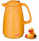 ROTPUNKT Isolierkanne 225 Bella 0,5 l | Zweifunktions-Drehverschluss | BPA-frei - gesundes Trinken | Made in Germany | Warm + Kalthaltung | Glaseinsatz (rubberduck)