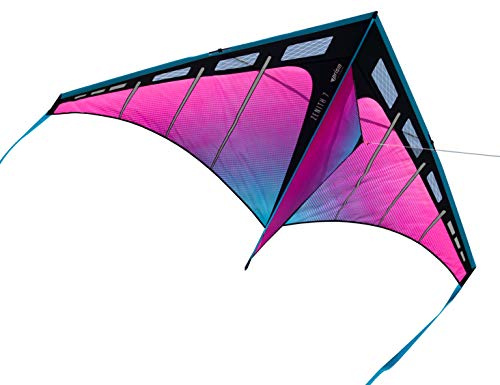 Prism Kite Technology Zenith 7 Aurora Single Line Drachen Ready to Fly mit Schnur