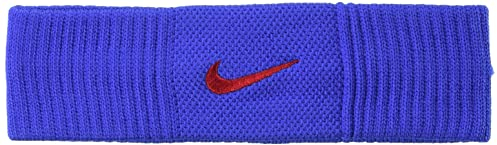 Nike Unisex – Erwachsene DRI-FIT Reveal Headband Stirnband, blau, OS