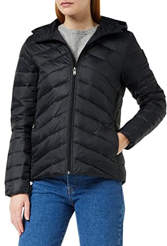 Roxy Femme Coast Road Hooded Coupe-vent, Noir - Anthracite, L EU