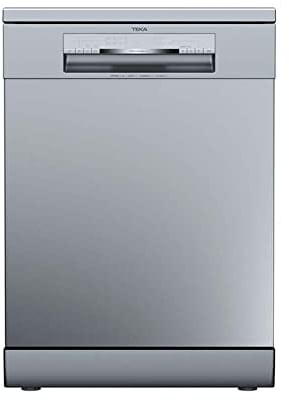 Teka DFS 76 810 SS - Lavavajillas Libre Instalación 60 cm, PremiumCare Series, para 14 Cubiertos, 8 Programas de Lavado, Panel Electrónico LED, Color Acero Inoxidable