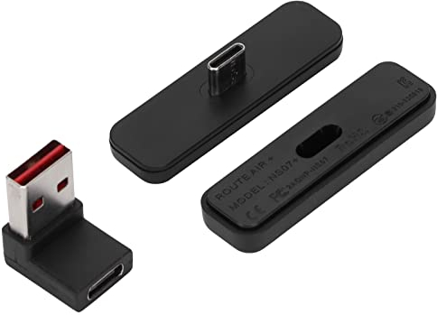 Bluetooth Adapter for N Switch & Lite, for PS4, for PS5, for Win 8 and above PC, Wireless Audio Transmitter with aptX Low Latency, with USB C to A Converter